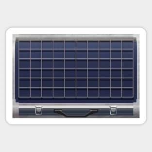 Empty Grid Case Sticker